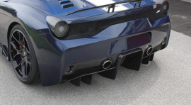 Ferrari 458 Speciale/Aperta | Power Optimised Exhaust System without Flap-Regulation - Inconel