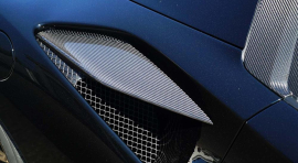 Ferrari F8 Tributo/Spider | Air-Guide Side Wall - Visible Carbon