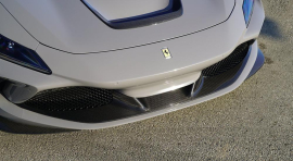 Ferrari F8 Tributo/Spider | Cover Frontbumper - Visible Carbon