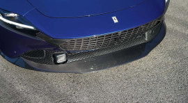 Ferrari Roma | Frontspoiler Lip - Visible Carbon