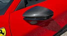 Ferrari SF90 Stradale/Spider | Mirror Upper Part - Visible Carbon