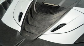 McLaren 720S/Spider | Cover Air Intake Center - Visible Carbon