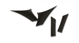 Ferrari 488 Spider/GTB | Cover For Mirrors Set - Visible Carbon