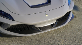 Ferrari F8 Tributo/Spider | Cover Frontbumper - Visible Ferrari Carbon