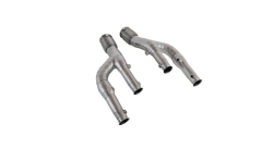 Lamborghini Revuelto | Novitec CAT-Replacement Pipe (2 Pieces) - Original exhaust complete covered with high-temperature heat protection