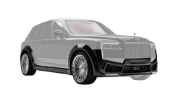 Rolls Royce Cullinan - Series 2 | Novitec Overdose S2 Front Attachment and Rear Diffuser in Visible Carbon Surcharge