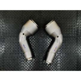 Redstar GESI GEN2 UHO+ 400CPSI 5" Downpipes - OPF Audi C8 RS6 RS7 / D5 S8 A8