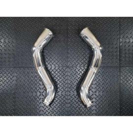 Redstar HJS HD 200CPSI 130mm Stainless Steel Heat Shielded Downpipes - Mclaren GT