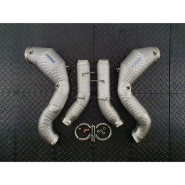 Redstar Competition Downpipes - Mercedes C63 Facelift W205
