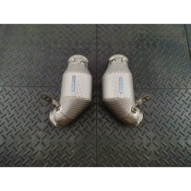 Redstar Catless Heat Shielded Primary Downpipes - BMW M5 F90 / X5M F95 / X6M F96 / M8 F Series