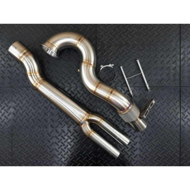 Redstar Catless Heat Shielded Downpipes - Audi RS3 8Y