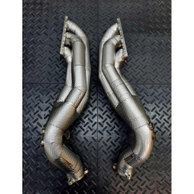 Redstar Catless Heat Shielded Headers - Audi B8 3.0 Supercharged