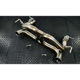 Redstar Stainless Steel Race-X Exhaust - Ferrari 488