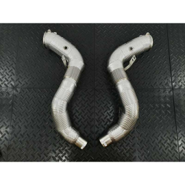 Redstar HJS HD 200CPSI 130mm Downpipes - BMW X5 G05 / X6 G06 / X7 G07 M50ix