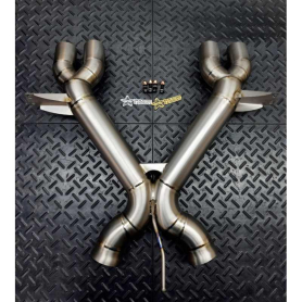 Redstar Titanium 3.5" Exhaust - Mclaren MP4-12C