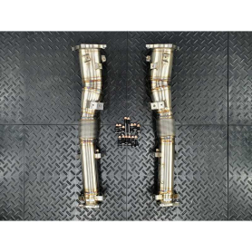 Redstar HJS HD 200CPSI 121mm Downpipes - Acura NSX