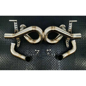 Redstar Stainless Steel Heat Shielded Exhaust - Audi R8 V10 2020+