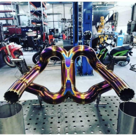 Redstar Stainless Steel High Frequency Exhaust - Lamborghini Aventador SVJ