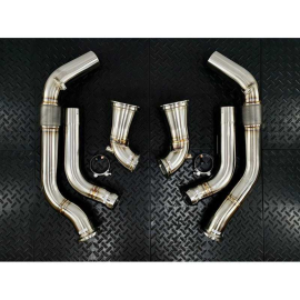 Redstar Downpipes - Bentley Continental GT / Porsche Panamera 971 Turbo