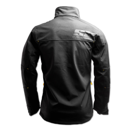 Soft shell jacket men, black Gr.XXL