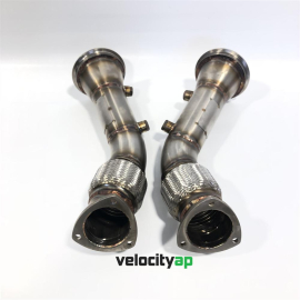 VelocityAP Aston Martin DB11, DBS, V12 Vantage 5.2TT V12 Catless Downpipes Cat Delete