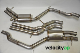 VelocityAP Audi RS5 Stainless Steel Rear Exhaust 'Valvetronic' Sound Level