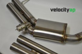 VelocityAP Audi RS5 Stainless Steel Rear Exhaust 'Valvetronic' Sound Level