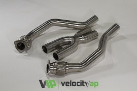 VelocityAP Audi RS5 Stainless Steel XPipe Resonator Deletes