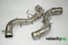 VelocityAP McLaren 300 Cell Euro 6 Ultra-High Temp Sport Catalyst Pipes