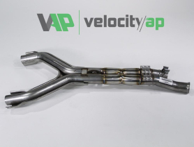 VelocityAP Aston Martin V8/V12 Vantage Stainless X-Pipe Exhaust Center Section