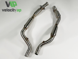 VelocityAP Jaguar F-Type 200 Cell Sport Catalyst and Downpipe