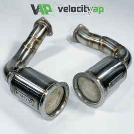 VelocityAP Lamborghini Urus, Porsche Cayenne 4.0L, Audi SQ7, SQ8, RSQ8 300 Cell Euro 6 Compliant Sport Catalyst Downpipes