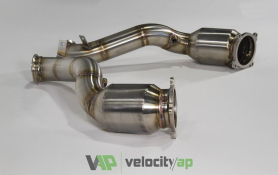 VelocityAP McLaren 720S 300 Cell Euro 6 Catalyst Downpipes