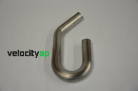 VelocityAP 2.5" 304 Grade Stainless Steel 16 Gauge U-J Bend 1.5D Centerline Radius