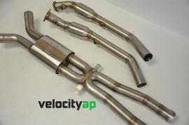 VelocityAP BMW M3 E90, E92, E93 XPPipe Center Resonated Exhaust