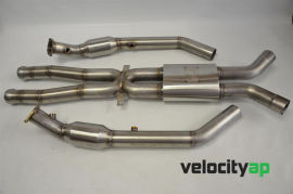 VelocityAP BMW M3 E90, E92, E93 XPPipe Center Resonated Exhaust