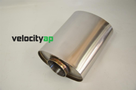 VelocityAP Race Muffler 3" Inlet Outlet 'Sport' Sound Level