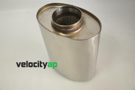 VelocityAP Race Muffler 3" Inlet Outlet 'Sport' Sound Level