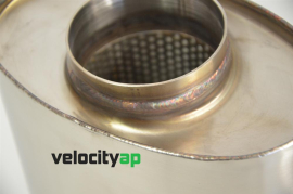 VelocityAP Race Muffler 3" Inlet Outlet 'Sport' Sound Level