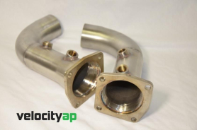 VelocityAP Porsche 991 Turbo Decat Pipe Cat Delete