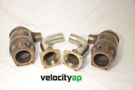 VelocityAP Porsche 991 Turbo Decat Pipe Cat Delete