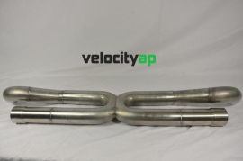 VelocityAP Porsche 997.2 X-Pipe Muffler Delete Exhaust