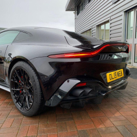 VelocityAP Sport Exhaust Tips/Tail Trim Set for 2018-on Aston Martin V8 Vantage