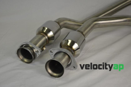 VelocityAP Jaguar XE 3.0L V6 200 Cell Sport Catalyst and Downpipe