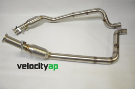 VelocityAP Jaguar FPace V6 & SVR 200 Cell Sport Catalyst and Downpipe