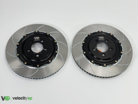 VelocityAP Jaguar F-Type R, SVR & V6S Lightweight 2-Piece Rear Rotors (Pair)