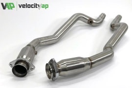 VelocityAP Jaguar F-Type 200 Cell Sport Catalyst and Downpipe