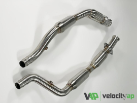 VelocityAP Jaguar F-Type 200 Cell Sport Catalyst and Downpipe