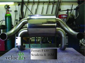 VelocityAP Ferrari Scuderia Performance Exhaust 'Supersports' Sound Level