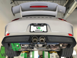 VelocityAP Porsche GT3 X-Pipe Muffler Delete Exhaust